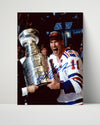 Hockey Autograph Print - Mark Messier Rangers - Guaranteed Win Hockey FSPrints Poster 16x20