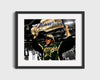 Hockey Autograph Print - Mike Modano - Texas Triumph Hockey FSPrints Gallery Frame 16x20
