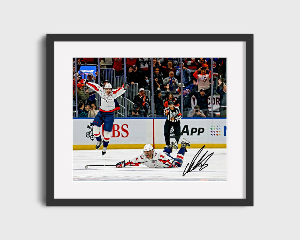 Hockey Autograph Print - Ovechkin - Goal King Hockey FSPrints Gallery Frame 16x20