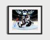 Hockey Autograph Print - Patrick Roy - Goalie Greatness Hockey FSPrints Gallery Frame 16x20