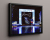 Hockey Autograph Print - Ryan McDonagh - Broadway Blue Hockey FSPrints Floating Canvas 16x20