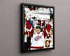 Hockey Autograph Print - Steve Yzerman Red Wings - Cup Captain Hockey FSPrints Floating Canvas 16x20