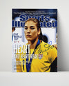 Hope Solo Autograph Print - Team USA - Heart and Heartbreak Cover Soccer FramedSportPrints Poster 16x20
