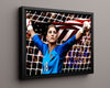 Hope Solo USA Autograph Print - Flag Pride Soccer FramedSportPrints Floating Canvas 16x20
