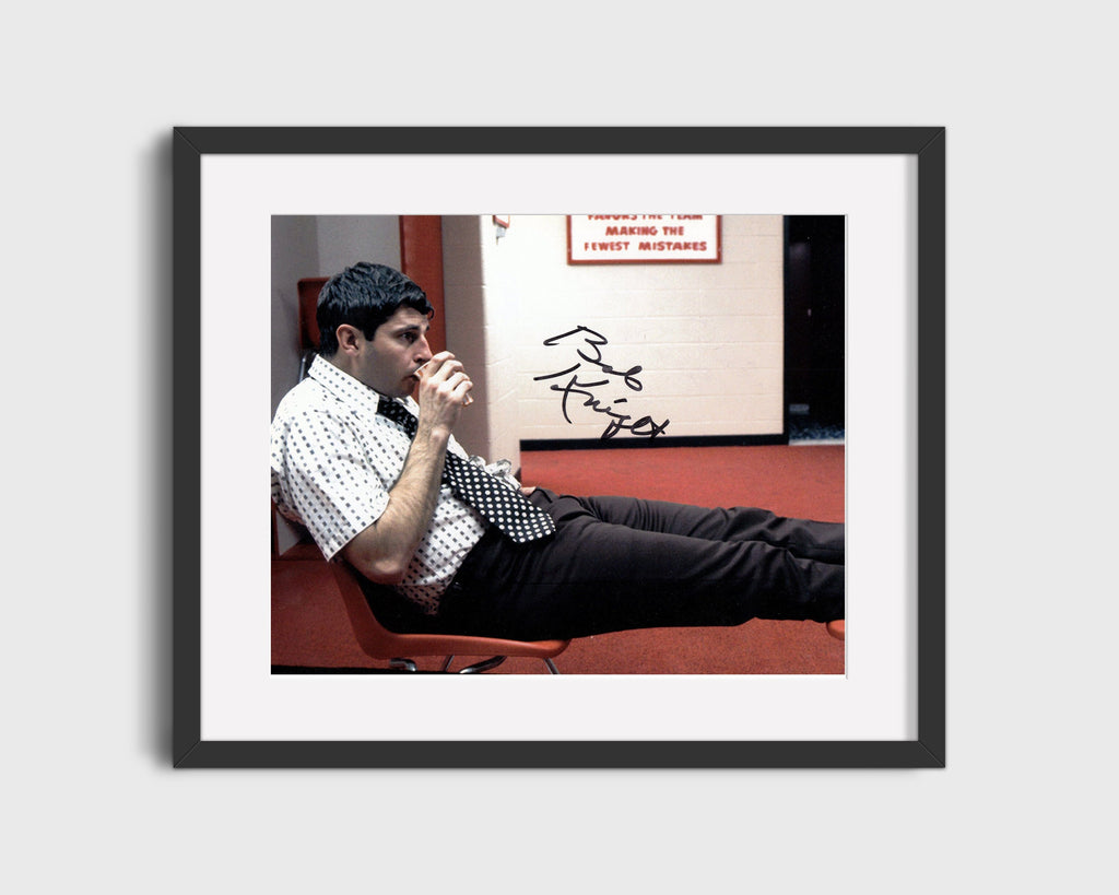 Indiana Autograph Print - Bob Knight - General at Rest College FSPrints Gallery Frame 16x20