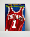 Indiana Autograph SI Print - Jersey Cover 1979 - Hoosier Tradition College FSPrints Poster 16x20