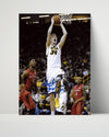 Iowa Autograph Print - Adam Woodbury Dunk - Above the Rim College FSPrints Poster 16x20