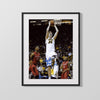 Iowa Autograph Print - Adam Woodbury Dunk - Above the Rim College FSPrints Gallery Frame 16x20