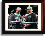 Framed Jalen Hurts - Philadelphia Eagles - Super MVP Print Framed Print - Pro Football FSP - Framed