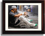 Framed Jalen Hurts Philly Legend - Philadelphia Eagles - Super Cigar Autograph Print Framed Print - Pro Football FSP - Framed