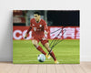Jamal Musiala Bayern Autograph Print - Young Maestro Soccer FramedSportPrints Poster 16x20