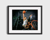 Jayson Tatum Autograph Print - Celtics Dunk - Rising Star Over King