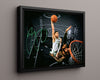 Jayson Tatum Autograph Print - Celtics Dunk - Rising Star Over King