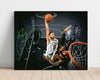 Jayson Tatum Autograph Print - Celtics Dunk - Rising Star Over King