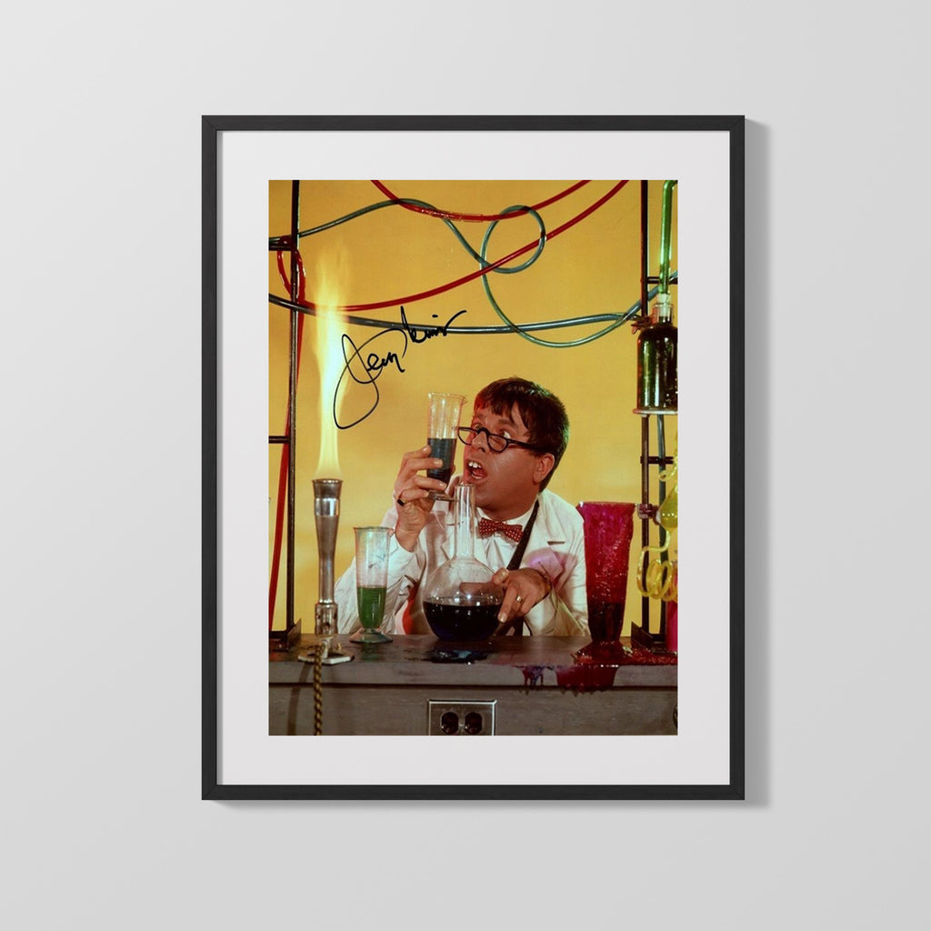 Jerry Lewis - The Nutty Professor - Autograph Print Television Vintage Framed Prints Gallery Frame 16x20