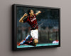 Kaka - AC Milan - Rain Jump Soccer FramedSportPrints Floating Canvas 16x20
