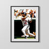 Kirby Puckett Autograph Print - After The Swing - Puck Power