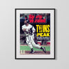 Kirby Puckett Autograph SI Print - Twins Peak 1991 - Minnesota Hero