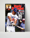 Kirk Gibson Autograph SI Print - SI Cover - Heroic Swing