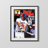 Kirk Gibson Autograph SI Print - SI Cover - Heroic Swing