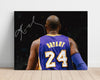Kobe Bryant Autograph Print - Lakers Back View - No. 24 Legacy