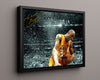 Kobe Bryant Autograph Print - Lakers Confetti - Black Mamba Triumph
