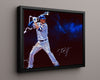 Kris Bryant Autograph Print - Lightning Bat - Electrified Swing