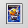 LSU 2007 Championship Poster College FSPrints Gallery Frame 16x20