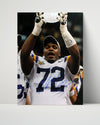 LSU Autograph Print - Jefferson & Chase Dynamic Duo - Bayou Playmakers College FSPrints Poster 16x20