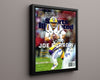LSU Autograph SI Print - Joe Burrow - Geaux Champs College FSPrints Floating Canvas 16x20