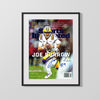 LSU Autograph SI Print - Joe Burrow - From Average to No.1 College FSPrints Gallery Frame 16x20