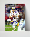 LSU Autograph SI Print - Joe Burrow - Geaux Champs College FSPrints Poster 16x20