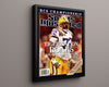 LSU Autograph SI Print - Les Miles - Tiger Nation Roars College FSPrints Floating Canvas 16x20