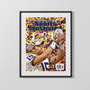 LSU Autograph SI Print - Matt Flynn - 2007 Champs Celebration College FSPrints Gallery Frame 16x20