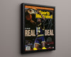 LSU Autograph SI Print - Shaquille ONeal - The Real Deal College FSPrints Floating Canvas 16x20