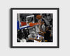 LeBron James Autograph Print - The Block - Chasedown King