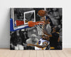 LeBron James Autograph Print - The Block - Chasedown King