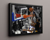 LeBron James Autograph Print - The Block - Chasedown King