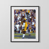 Leonard Fournette - LSU Tigers - Heisman Pose - Portrait College FSPrints Gallery Frame 16x20