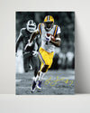 Leonard Fournette - LSU Tigers - Heisman Pose - Portrait College FSPrints Poster 16x20