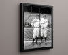 Lou Gehrig and Babe Ruth Autograph Print - Legends Together