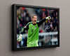 Manuel Neuer - Bayern Munich - Commanding the Defense Soccer FramedSportPrints Floating Canvas 16x20