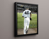 Mariano Rivera Autograph Print - Enter Sandman - Last to Wear 42
