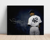 Mariano Rivera Autograph Print - Stare Down - Enter Sandman