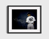 Mariano Rivera Autograph Print - Stare Down - Enter Sandman