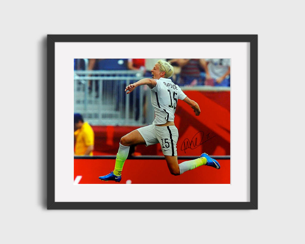 Megan Rapinoe - USA - Victory Leap Soccer FramedSportPrints Gallery Frame 16x20