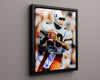 Miami Autograph Print - Bernie Kosar - Hurricane Heat College FSPrints Floating Canvas 16x20