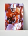 Miami Autograph Print - Edgerrin James Running Back - Edge of Glory College FSPrints Poster 16x20