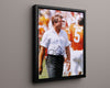 Miami Autograph Print - Jimmy Johnson - Coaching Swagger College FSPrints Floating Canvas 16x20