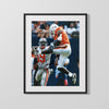Miami Autograph Print - Santana Moss Move - Hurricane in Motion College FSPrints Gallery Frame 16x20